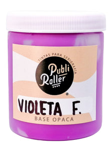 Tinta violeta flourescente